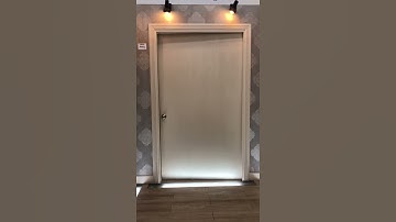 cửa gỗ HDF công nghiệp phẳng lớn