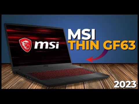 MSI Thin GF63 2023 | Most Powerful Gaming Laptop with i7-12650H & RTX 4050