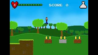 First official footage of Platform Jumper (Unity)!