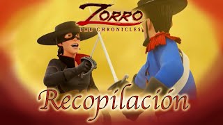 Las Crónicas del Zorro | Capítulo 7  9 | 1 Hora RECOPILACIÓN  | Dibujos de super héroes