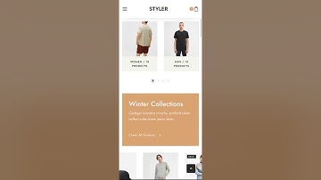 Styler - Modern WooCommerce WordPress Theme Mobile View