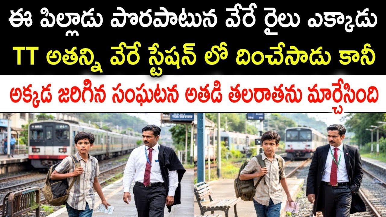 రైల్వేస్టేషన్‌లో జరిగిన సంఘటన అతని జీవితాన్నే మార్చివేసింది! @telugufactor