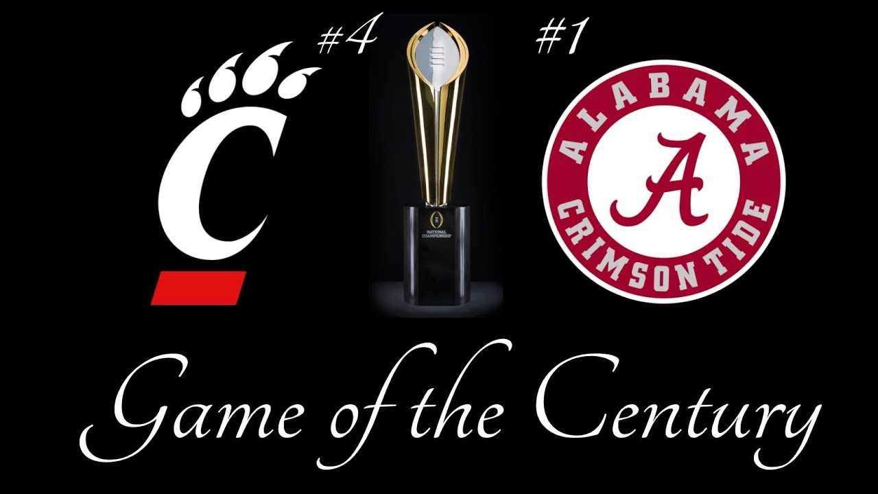 Why Alabama vs Cincinnati is the BIGGEST College Football Game of ALL