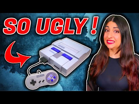 Why is the North American SNES UGLY !? - Super Nintendo Console History