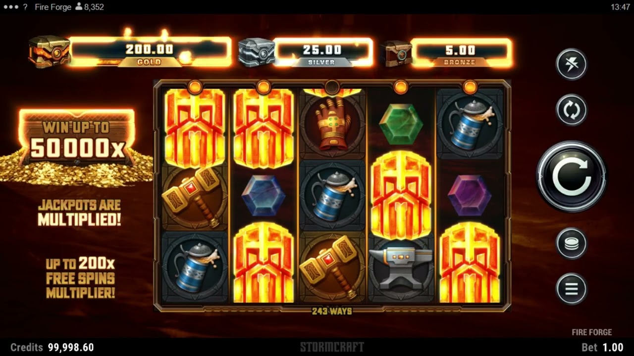 Fire Forge Free play at Casino Zimbabwe