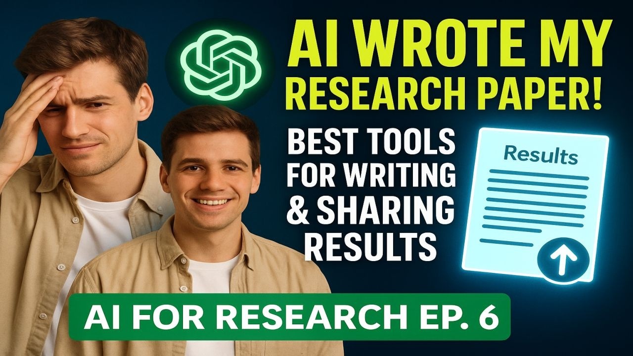 How to Use AI to Write & Present Research Results | AI for Academics
