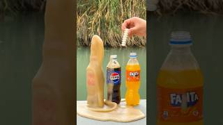Mentos Test Coca-Cola, Pepsi, Fanta Who Will Win The Experiment?