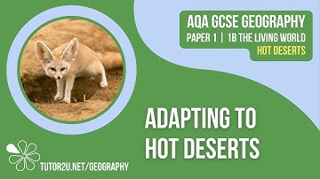 Adapting to Hot Deserts | AQA GCSE Geography | Hot Deserts 2