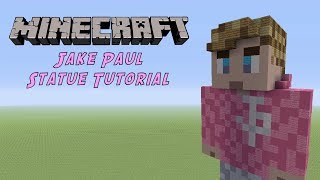 Minecraft Tutorial: Jake Paul (Team 10) Statue