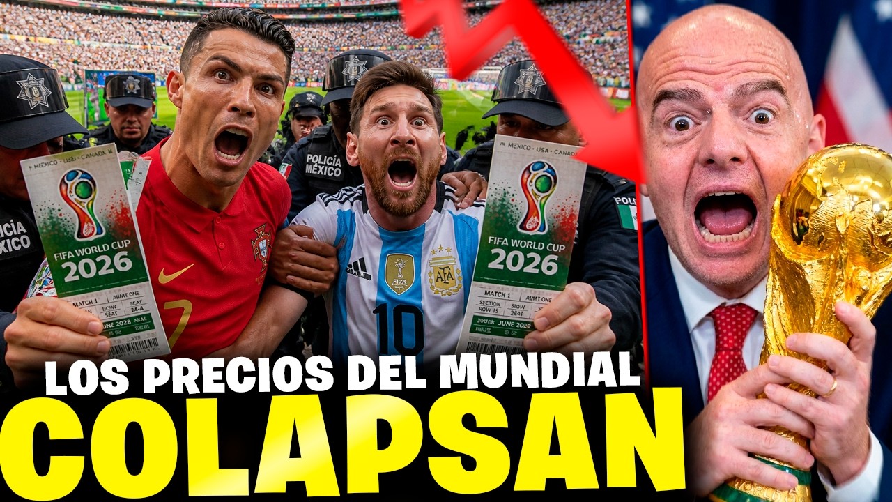 La FIFA está REMATANDO las entradas para el Mundial 2026 😱 porque NADIE quiere ver esta BASURA 💀