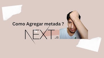Next.js 14   -  configuracion de Metadata