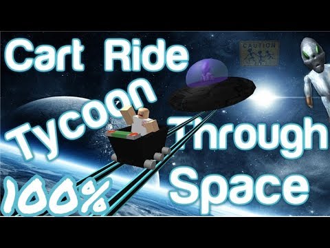 Roblox Cart Ride Tycoon Through Space Youtube - longest roblox cart ride youtube