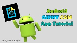 Android GIPHY CAM App Tutorial screenshot 1