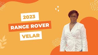 Touring the new 2023 Velar at Range Rover in Alexandria Va