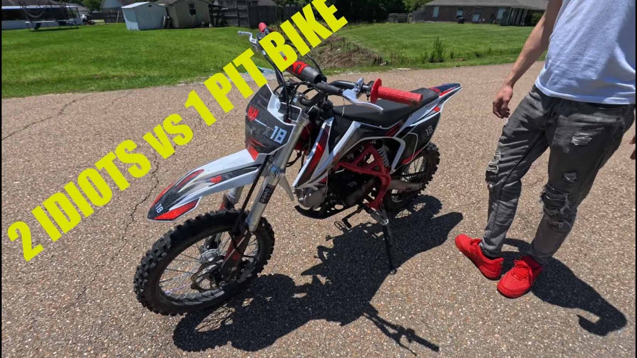 2 Idiots 1 Pit Bike