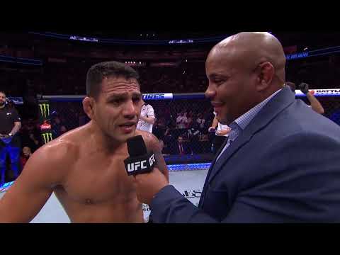 UFC Орландо: Рафаэль Дос Аньос - Слова после боя
