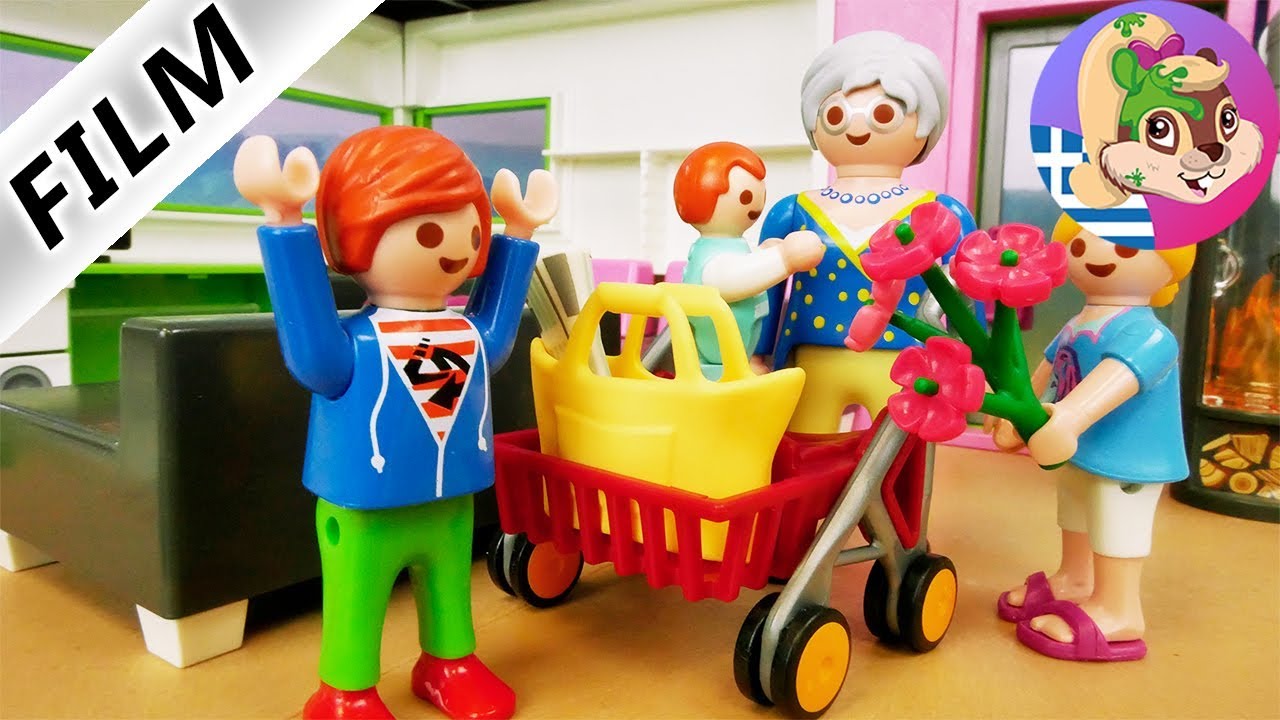 Playmobil ελληνικά επεισόδια - Η καινούρια μητέρα της οικογένειας Περιστέρη!
