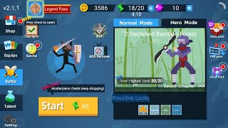 STICKMAN MASTER: ARCHER LEGENDS | BAMBOO FOREST | Free Android Games 2020 screenshot 5