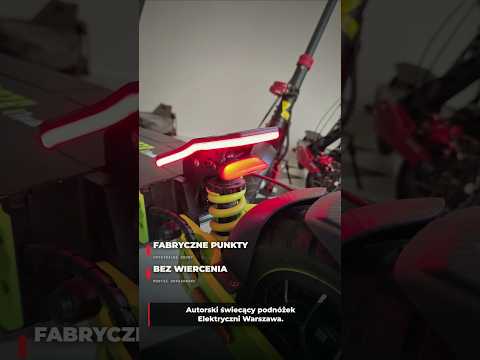 Miniatura filmu: światło stop led pod podest, kamikaze motus