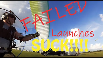 PARAMOTOR TRIKE Failed Launches, Keepin it Real