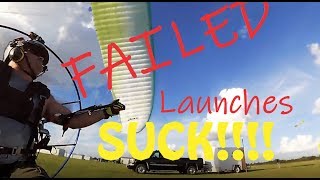 PARAMOTOR TRIKE Failed Launches, Keepin it Real