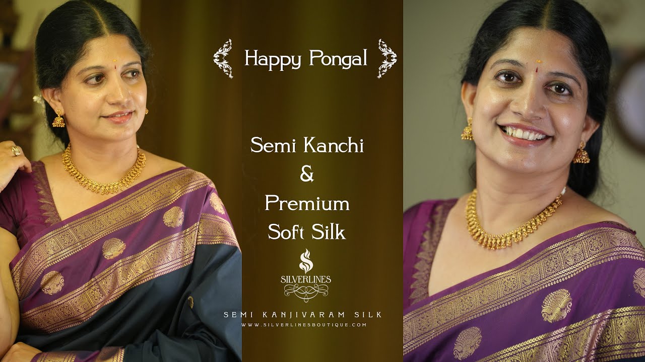 Полупрозрачный канчи и высококачественный мягкий шелк | Коллекция Понгал | 16 января | 8680897817 |
