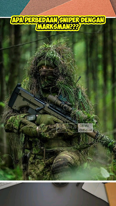 Perbedaan Sniper dan P3n3mb4k Jitu #tni #shortvideo #viral #komando #prajurittni #abdinegara