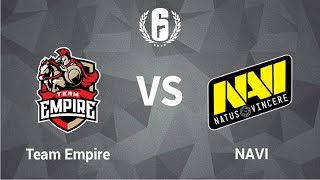 Team Empire vs NAVI | Rainbow Six Pro League - Season 9 week 9
