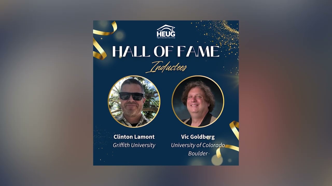 2024 HEUG Hall of Fame & Lifetime Achievement Awards