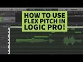 How to Use Flex Pitch in Logic Pro X | Tutorial