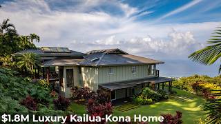 1.8 Million Luxury Hawaii Estate 1 Acre Property In Kailua Kona