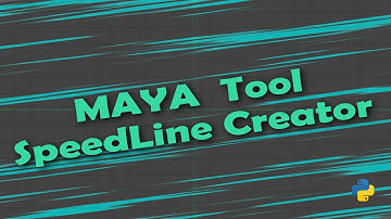 Maya Tool EP1 : SpeedLine Creator