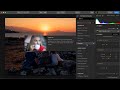 Lightroom + Luminar 2018 #закат