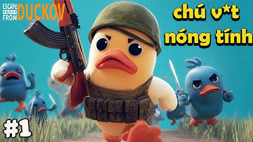 TẬN THẾ VÀ CHỈ CÓ VỊT VÀ CHÓ CÒN SỐNG | Escape from Duckov #1