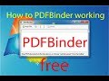 PDF Binder Merge Tool & Combine Multiple PDF File Tutorial Quick, Simple, Free, Offline