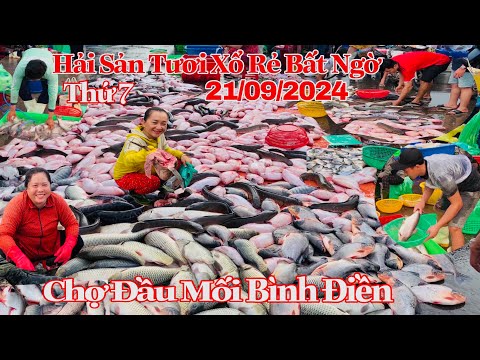 Chợ tôm một ngày không mong muốn vỡ trận của tôm càng.sáng xổ xúc quần lổ te tua