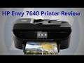 HP 7640 Printer Review and Setup