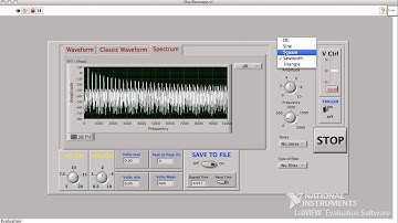 Labview Project - Function Generator and Oscilloscope