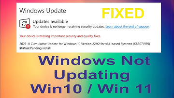 How to Fix Windows Update Error “Your Device is missing Important Security Update” | SOLVED FIXED