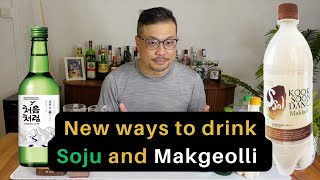 How to CREATE Cocktails from SOJU and MAKGEOLLI!