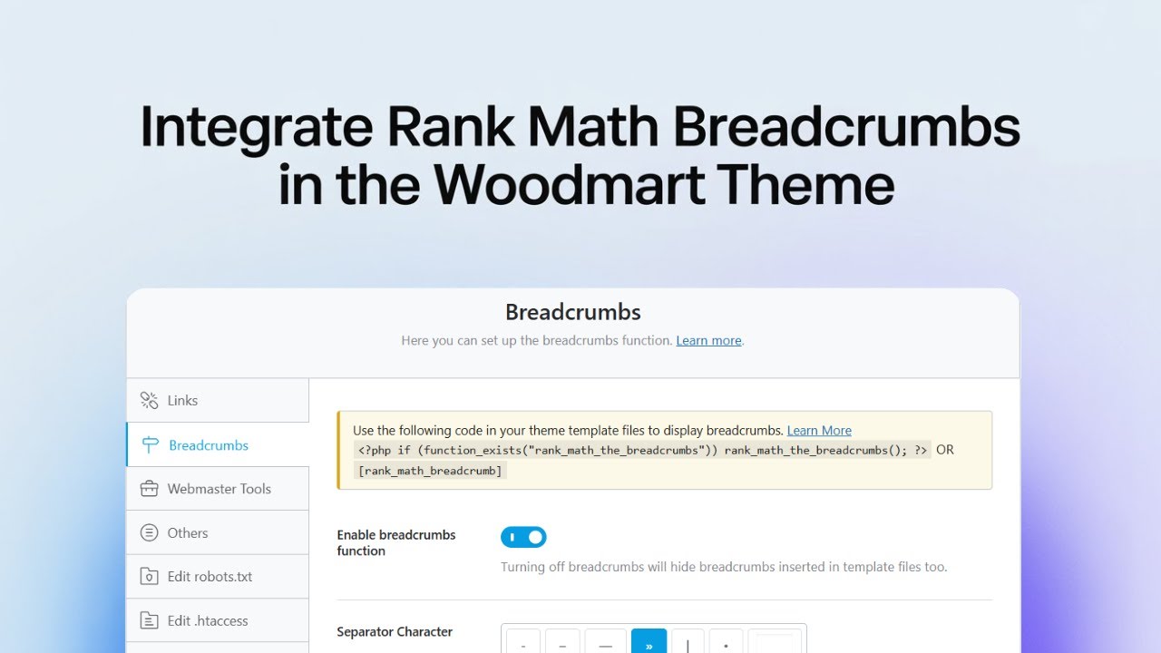 How to Show Rank Math Breadcrumbs in WoodMart Theme (Fix Missing ...