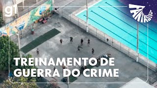 EXCLUSIVO: Imagens mostram criminosos dando treinamento de guerrilha na Maré, no Rio | Fantástico