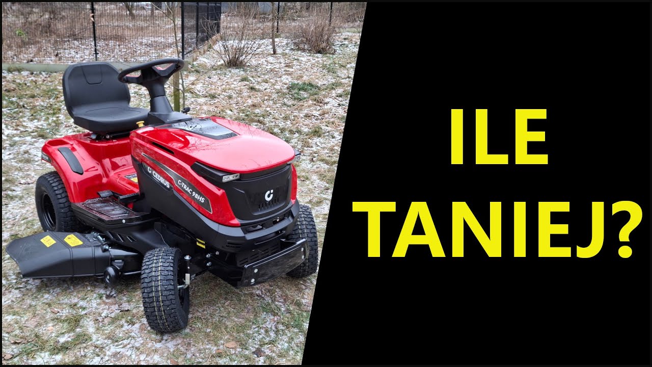 Czy warto kupić traktorek do koszenia trawy w zimie?