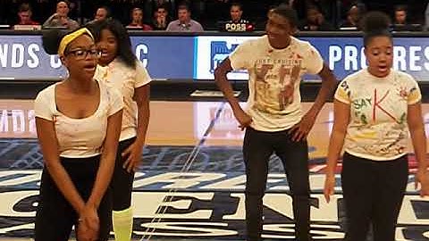 Brooklyn LAB Step Team at the Barclays Center