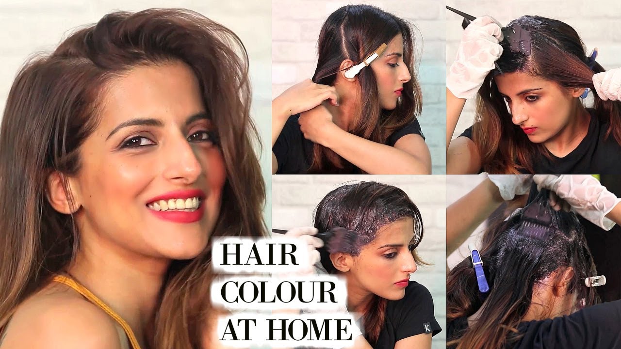 How To Dye Your Hair At Home  Grey Hair  Root TouchUp  Blushing Rose  Style Blog