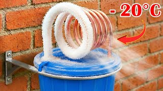 A Homemade Mini Air Conditioner Fan A Simple Invention That Anyone Can Make At Home