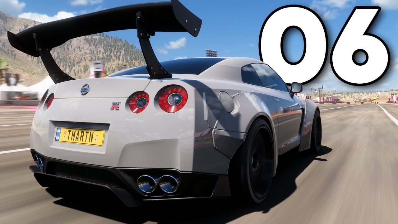 Forza Horizon 5 Part 6 Nissan GTR Liberty Walk Widebody Build YouTube