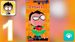 Teeny Titans - Gameplay Walkthrough Part 1 - Story Missions (iOS)