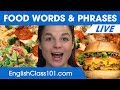 Must-Know English Food Words and Phrases - Learn English Vocabulary 🔴