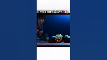 Hiro Crazy Robot Fight sceneBigHero 6 Edit | #edit #shorts #animation